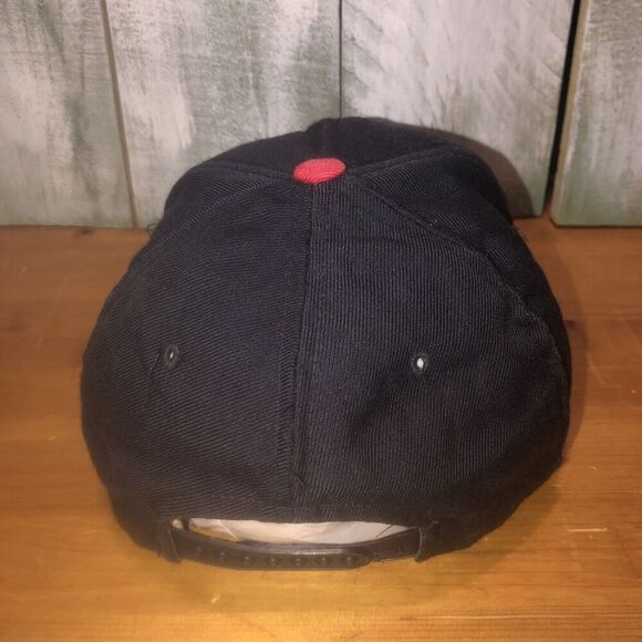 Atlanta Braves Hat VTG Snapback Size M/L Cap 1992 Division Champs USA Made MLB - Picture 3 of 6